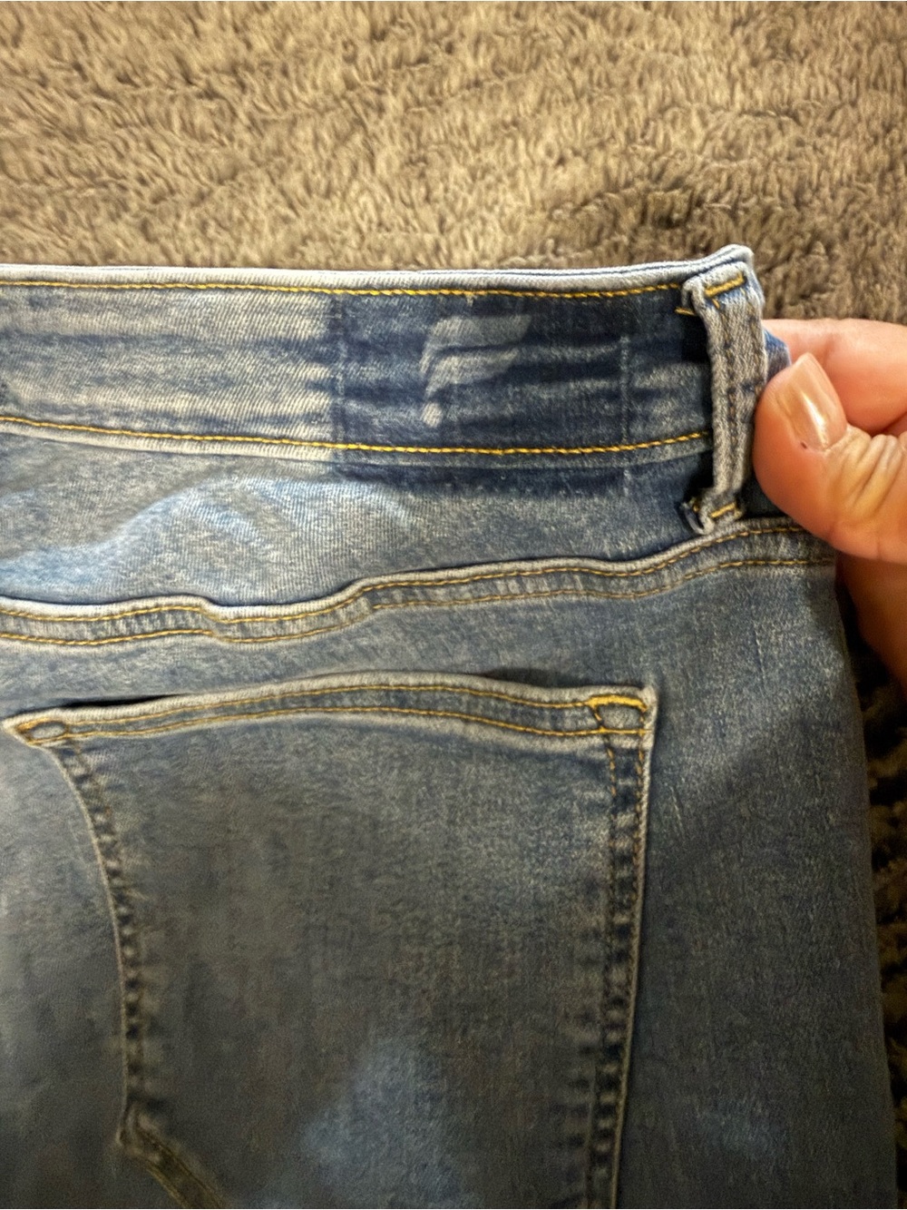 Fabletics High Rise Skinny Jeans -Regular 35 - Picture 6 of 9